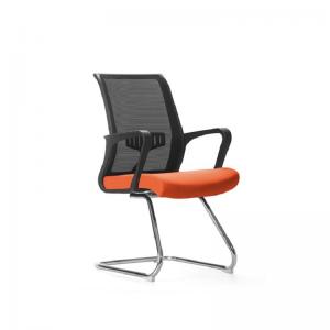 Quality Modern Conference Reception Room Chair / Ergonomic Mid Back Office Chairs For Visitors for sale