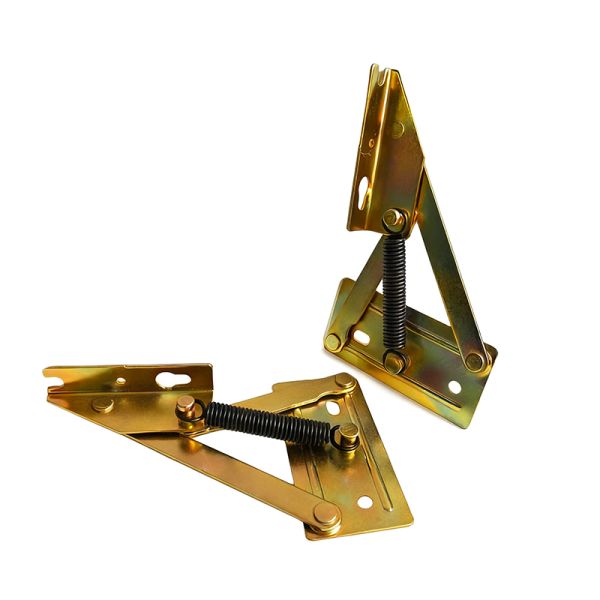 Multifunctional Furniture Hardware Accessories Sofa Triangular Spring Hinge Cabinet Hinge Storage Pallet Hinge Support Hinge