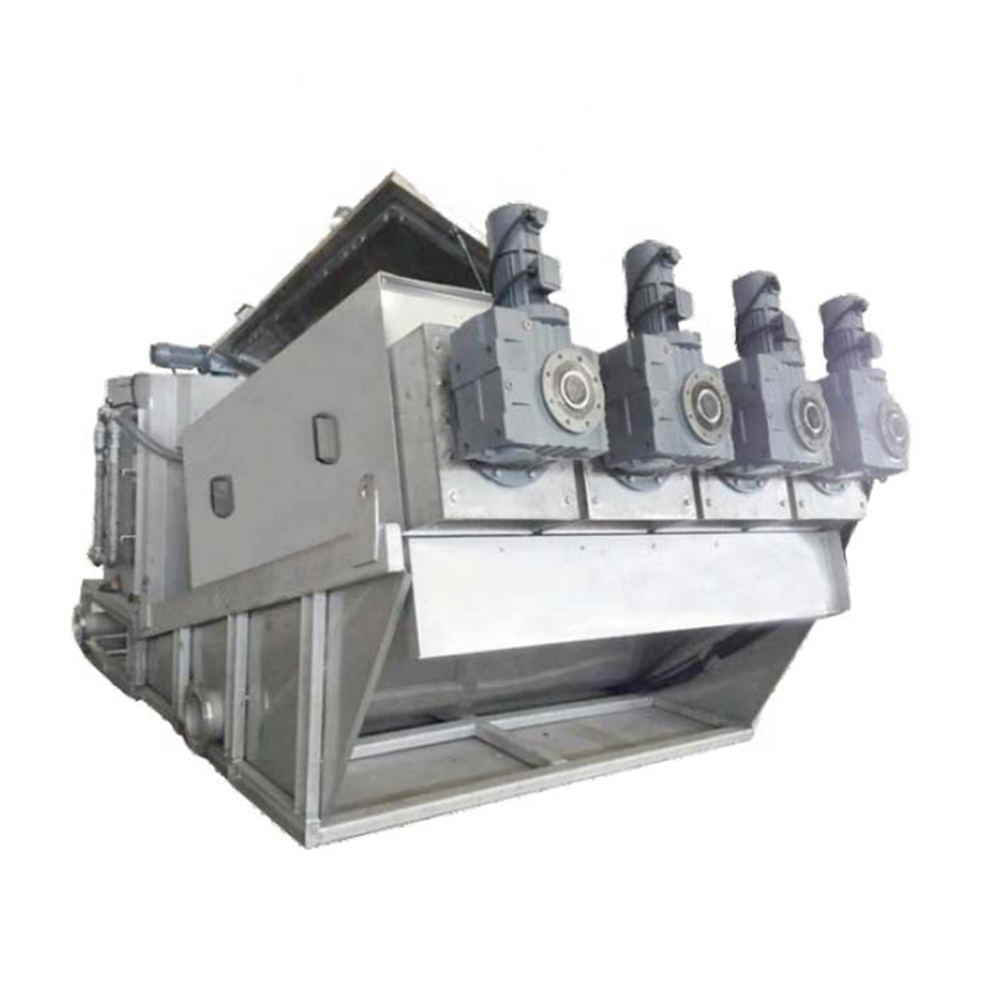 Stainless Steel Screw Press Liquid-Solid Separator for High Efficiency Sludge Dewatering with 7500L/Hour Capacity