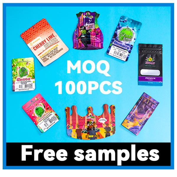 Secure Customizable Three-Sided Child-Proof VMOPP+PET+PE Zipper Packaging Bag
