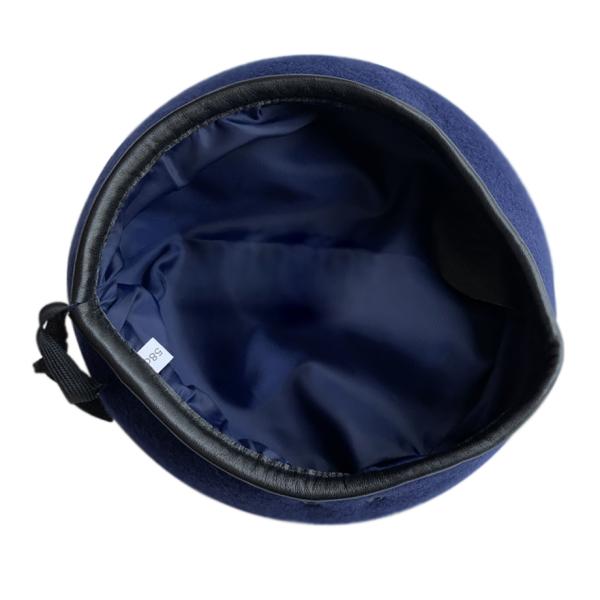 100% Wool Customized Beret Breathable Comfortable with Other Printing Methods
