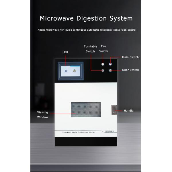 Smart Microwave Digestion Instrument New Tool For Decomposing Laboratory Samples
