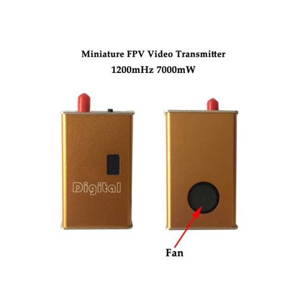 7000mW FPV Video Link Lightweight Drone Wireless Transmitter 1.2Ghz Long Range Image Sender