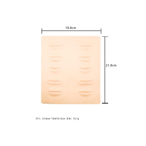 3D Silicone Practice Lips Permanent Makeup Microblading Lip Tattoo Artificial Skin