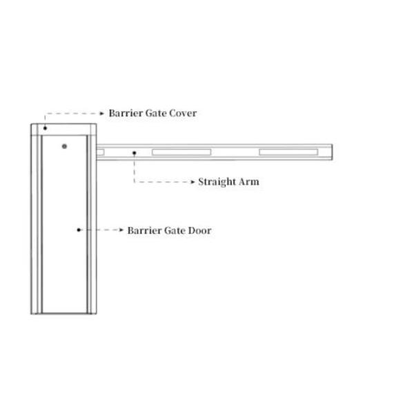 High-Performance Vehicle Barrier Gate with Adjustable Speed and Patented Mechanism for Maintenance-Free