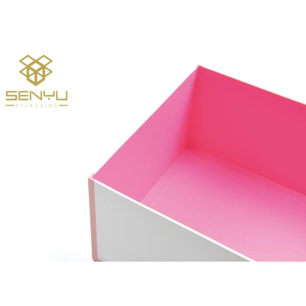 Handcrafted Gift Box Packaging Custom Design 1200g Thick Cardboard Material