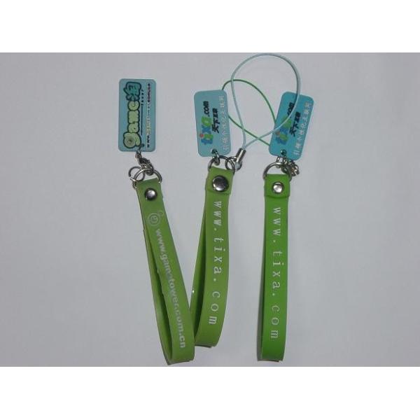 High Visible Custom PVC Keychains With Plastic / Rubber Material