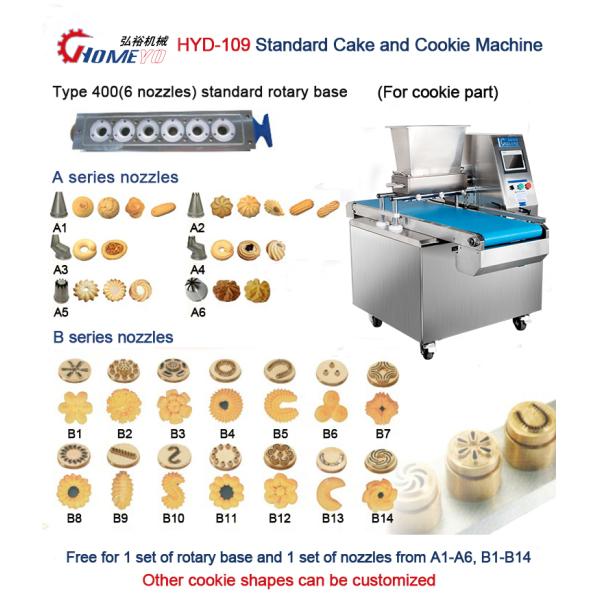 Energy Saving Mono Formatic Cookie Depositor Baking Equipment