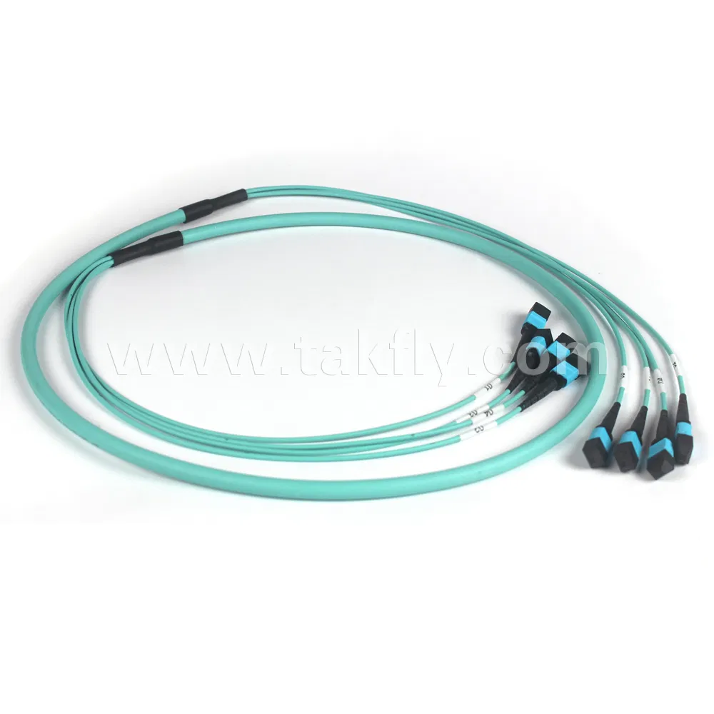MTP-MPO Fiber Patch Cord 8-24 Core Single/Multimode OS1-OM4