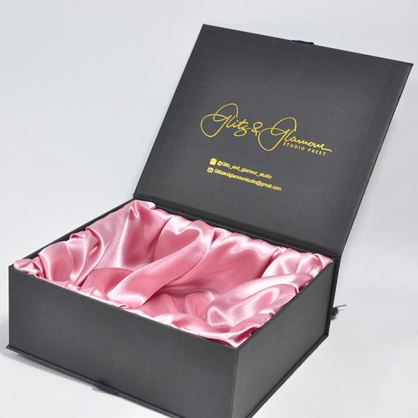 Ribbon Closure Flap Gift Box for essential oil