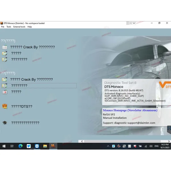 Full Configuration Work On Cars Basic Version Super MB Pro M6+ Wireless Star Car Truck Bus Van Scanner Diagnosis Tool