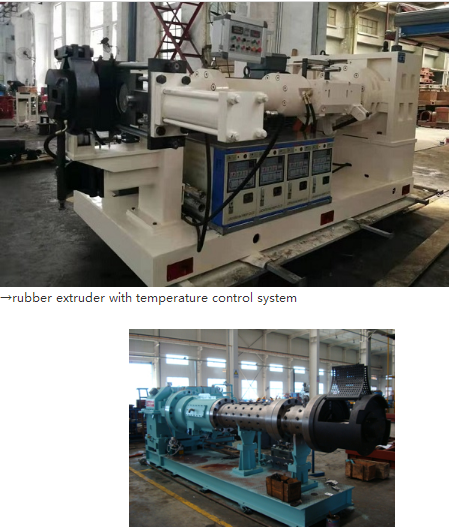 300kgh epdm rubber hose extruder machine