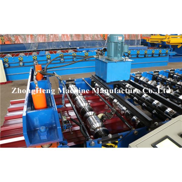 Roofing And Wall R Shape Roll Forming Machine With Fast Speed , Roll Forming Line