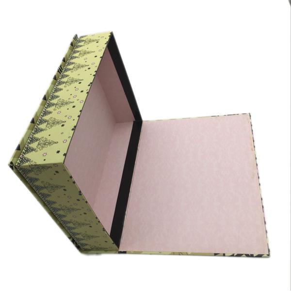 Art Paper Custom Clothing Packaging Boxes , Folding Apparel Gift Boxes