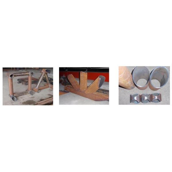 Multi Languages CNC Pipe Cutting Machine , CNC Plasma Pipe Cutter Long Lifespan