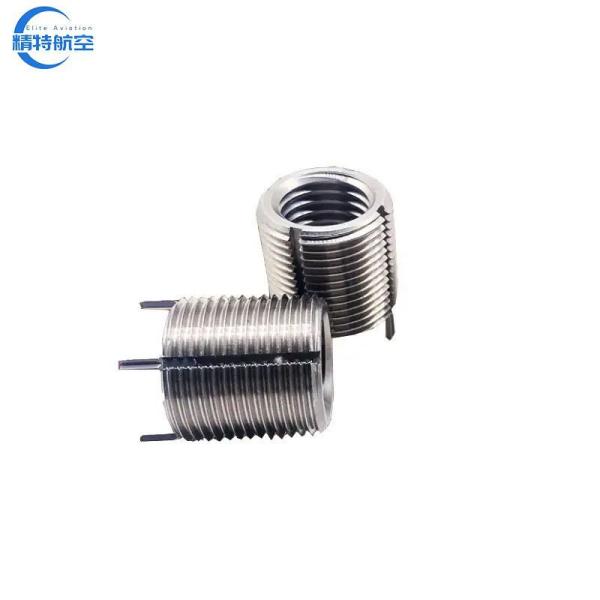 100pcs/bag Steel Thin Wall Key Locking Thread Inserts with Nickel Plated Surface Finishing