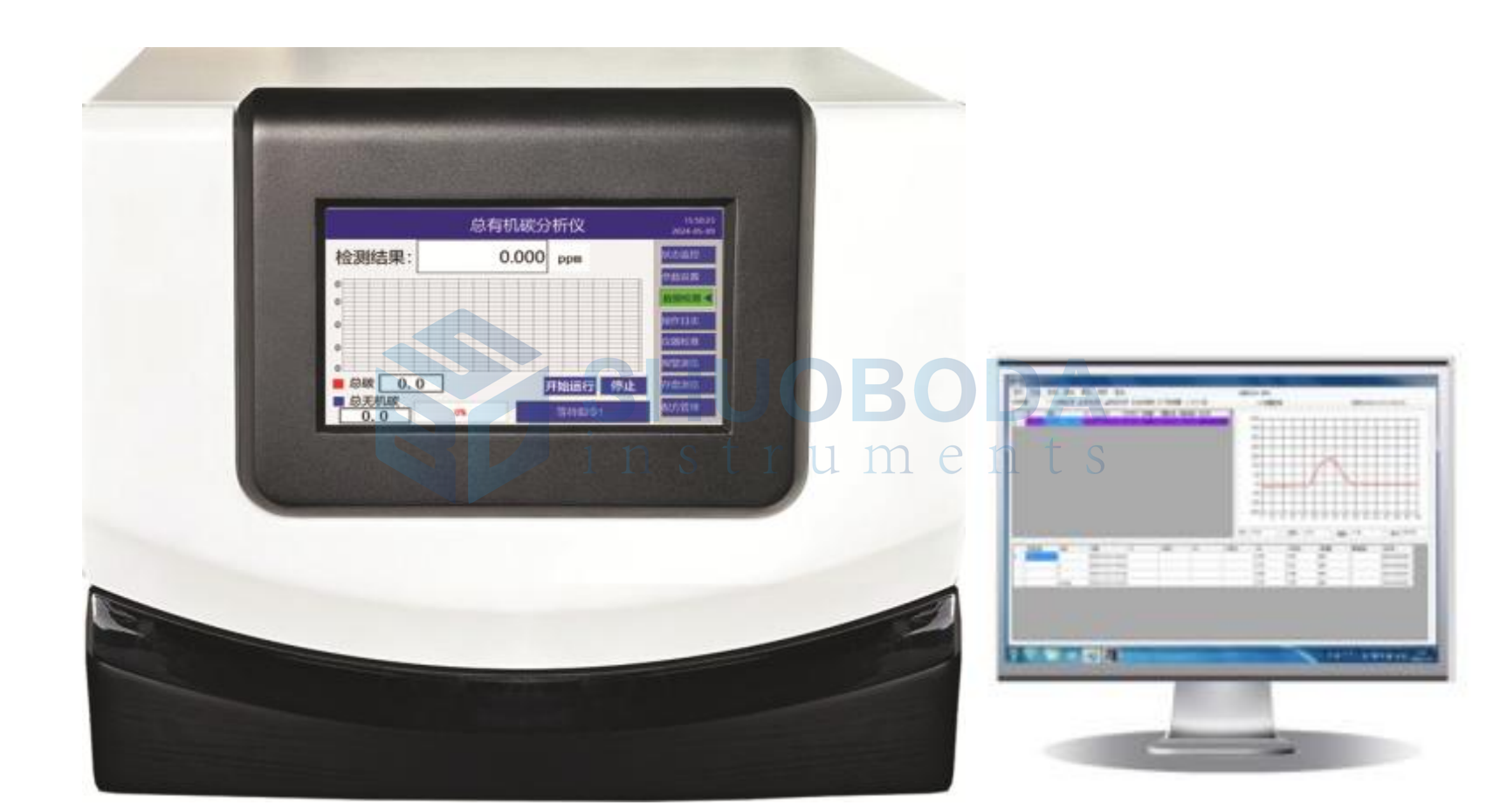 TOC-920 Film Conductivity Method TOC Analyzer 150W Total Organic Carbon Analysis