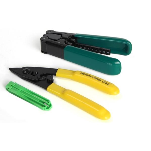 FTTH Fiber Optic Tools Kit Power Meter Optical Power Meter cleaver