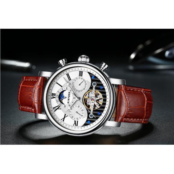 High Hardness Automatic Mechanical Watch 42mm Dial Diameter High Refraction