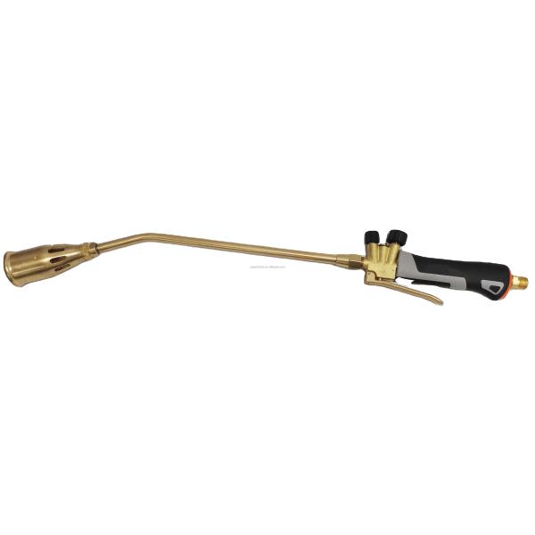 Design Portable Weed Burner Upper Brass Heating Torch Removable at Both Ends 1.488kg