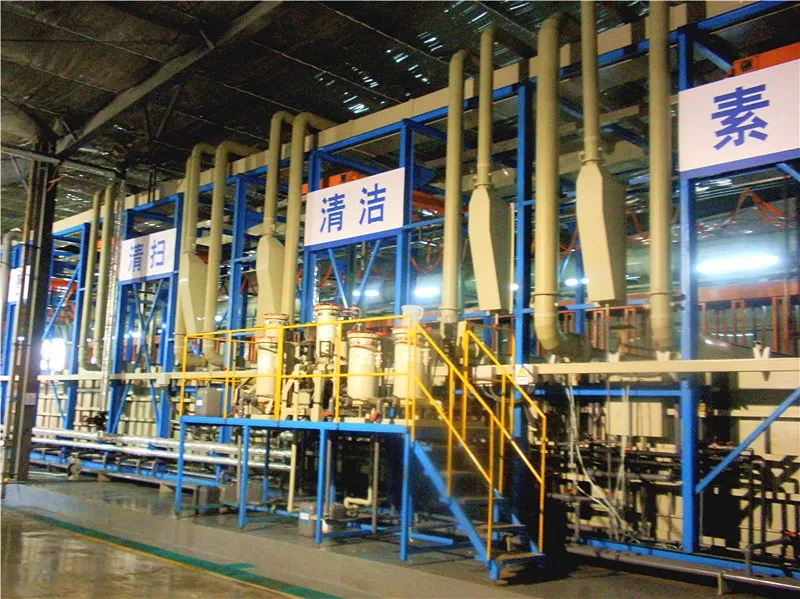 Fully Automated Rack Plating Line Nickel Plating Machine With Flight Bar Transfer
