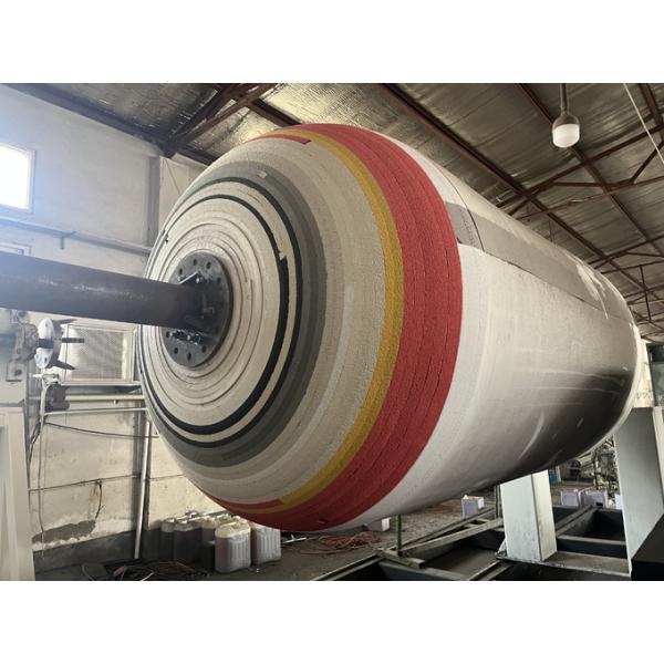 2X4m Foam Filled Fender With Chain Net 70kg/M³ Density 19mm Polyurea Thickness 0