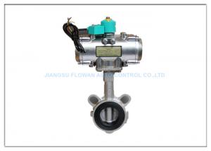 Quality Quality-assured DN50 Pneumatic butterfly valves with limit switch for sale