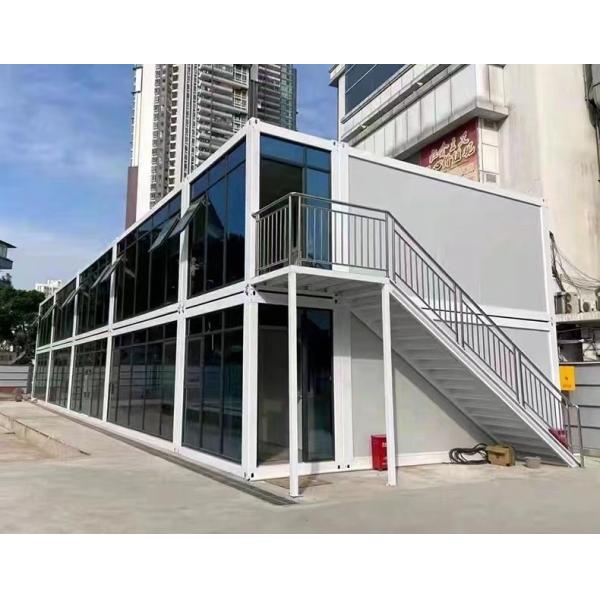 Contemporary Design Style Multi-function Flat Pack Container House for Fast Build Prefabricated Homes