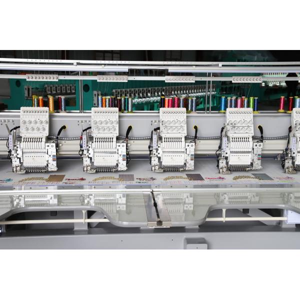 Six Head Embroidery Machine Computerized Twin Sequin Embroidery Computer Machine