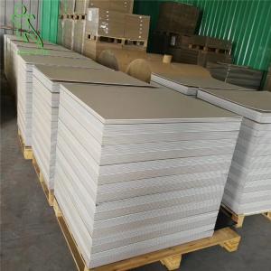 China 1mm 2mm 3mm High Stiffness Grey Paper Board For File Folders on sale