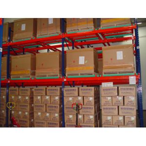 Efficient Push Back Racking System & Nesting Carts Ultimate Combo
