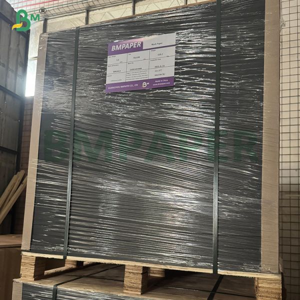 120gram Smooth Texture High Stiffness Black Paper Sheet 120gram Smooth Texture High Stiffness Black Paper Sheet
