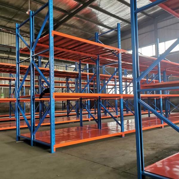 5Layer Medium Duty Metal Warehouse Storage Rack 100kg-500KG/Layer Weight