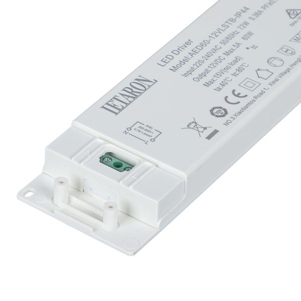 Waterproof 12v Dc Constant Voltage Led Driver 60W IP44 LED Driver