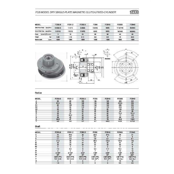 Powerful STEKI 2019 Spring-Applied Electromagnetic Brake for Grader Machine