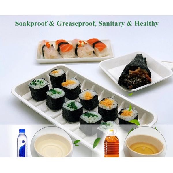 Compostable 21.6g Catering Microwavable Cornstarch Trays