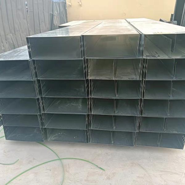 Easy And Fast Installation Hot Dip Galvanized Cable Tray Non Flammable Wall mounted Floor mounted