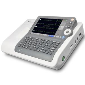 LCD Display Portable ECG Machine 3 Channel Ecg Holter Monitor