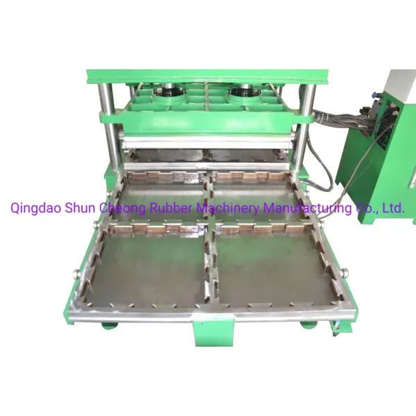 Floor Tile Vulcanizer/Rubber Tile Vulcanizing Press/Rubber Crumb Floor Tile Making Machine
