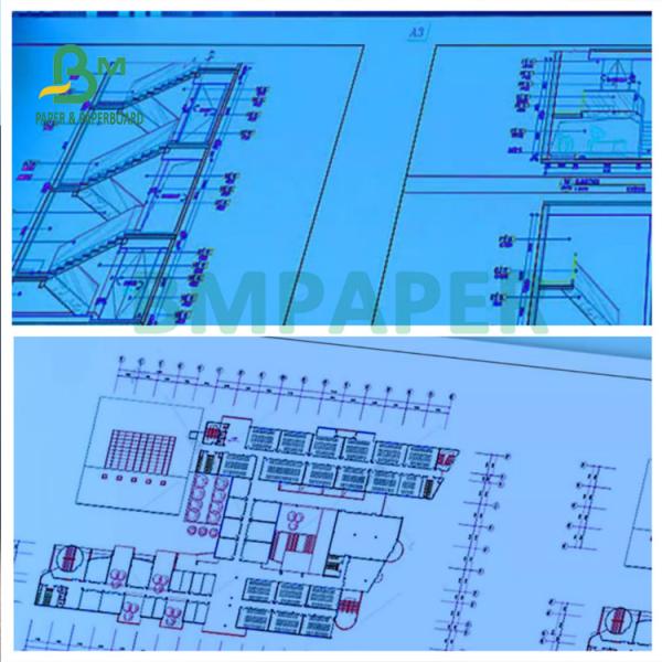 One side blue Engineering Bond Paper for Engineering and Architectural Design