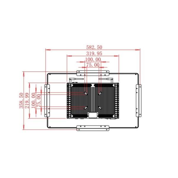 23.6-Inch Linux Touch Panel for Automation Systems and Digital Signage