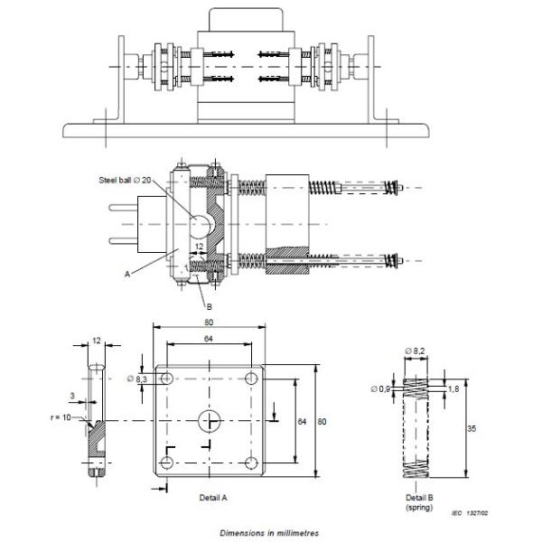 GB2099.1-2008 Plug Socket Tester Sockets and Outlets Lifespan Tester