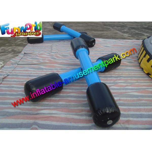 Interactive Game Inflatable Gladiator Jousting Ring With Joust Stick