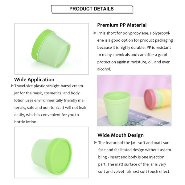 ABS Face Cream Jar 50g 100g 200g