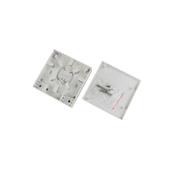 Wall Mounted Indoor ABS Fiber Access Terminal FTTH Box 86x86mm