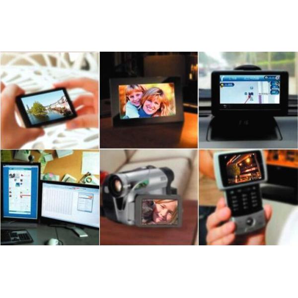 130 cd/m2 (Typ.) Tianma transflective 3" inch TM030LDHT1 for handheld device