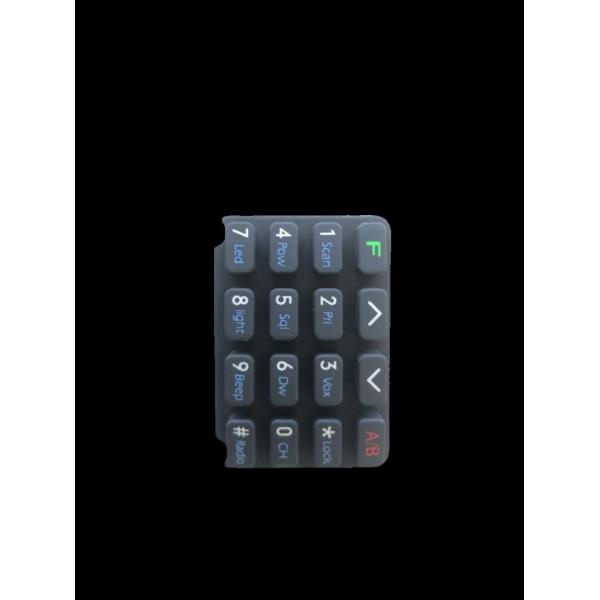 Custom Silicone Rubber Keypad for Intercom Systems