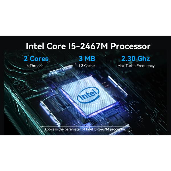 Intel Core i5 2467M PC 4 USB 3.0 2 USB 2.0 and Single LAN 1 VGA Mini Computer