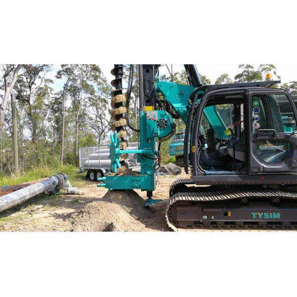 KR80M CFA Constrution Rotary Drilling Rig / Foundation Project hydraulic Piling Rig Max. drilling diameter 1000 mm