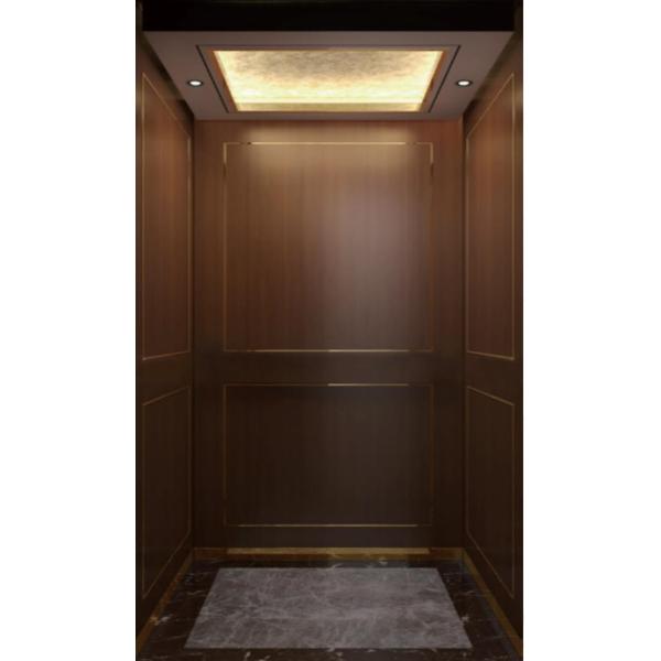 IP67 Home Villa Elevator Cabin Decoration With Led Light And PVC Floor